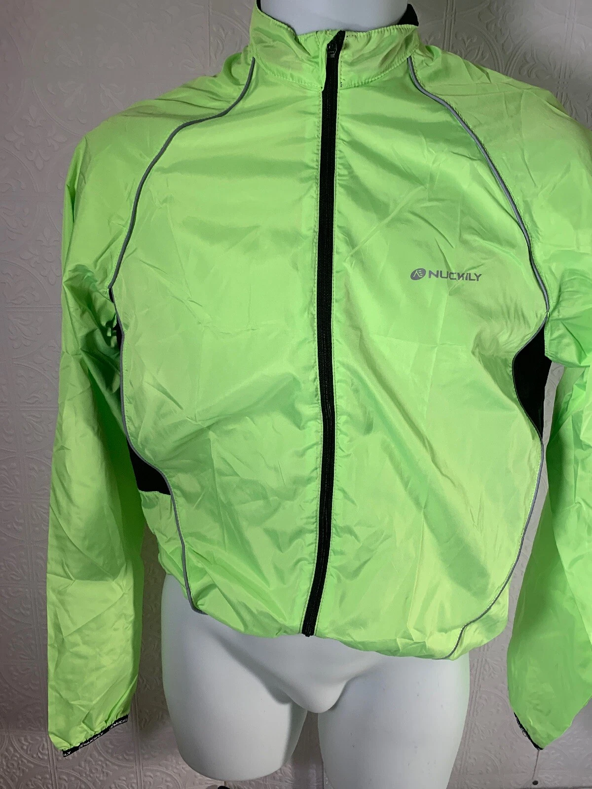 Nuckily Men Jacket MJ004 Green Size M Free Shipping Cycling