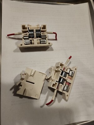 3pcs Marathon 6SC30A3-C 600V 2A Wire Stranded Wire White Fuse Holder
