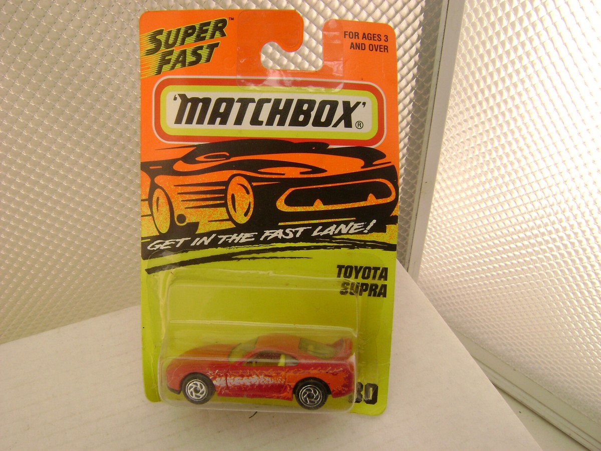 マッチボックス スーパーファスト　セット 1996 MATCHBOX SUPERFAST #30 RED TOYOTA SUPRA NEW ON CARD | eBay