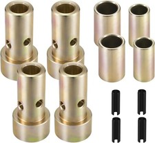 2 Pairs Cat 1 Quick Hitch Adapter Bushings for Category 1 3-Point Hitch Tractors