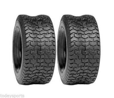 2 Deestone 11x4.00-5 4-Ply Turf Tires For Lawn Tractors, Go-Karts, & Utility Vehicles