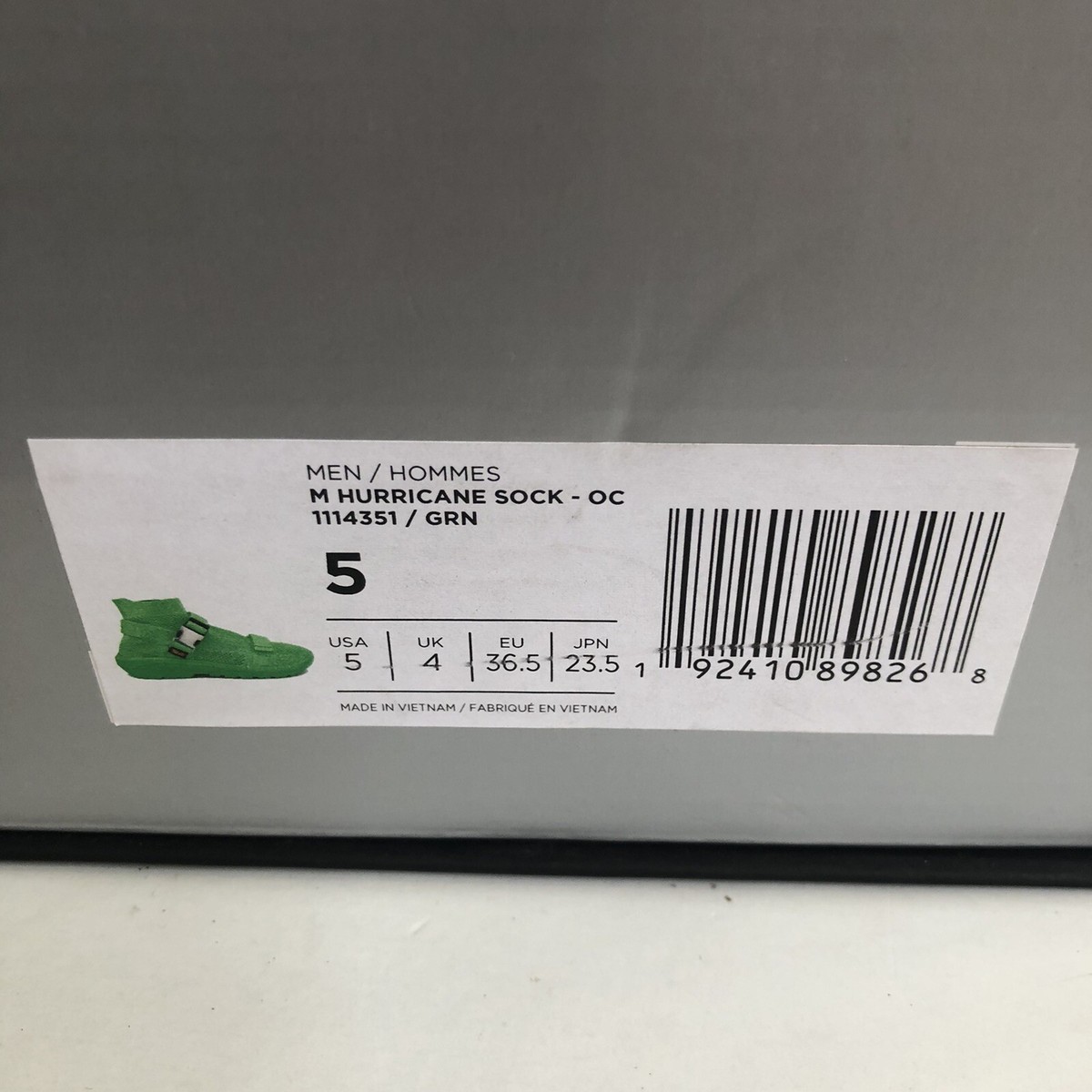 TEVA ALL GENDER HURRICANE SOCK OPENING CEREMONY BLACK SANDALS MEN
