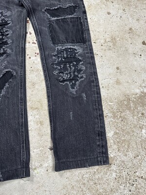 Diesel Black Gold Distressed Slim Type 2510 Denim Jeans | eBay