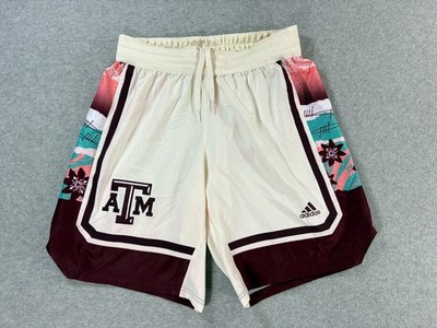 Texas A&M Aggies Maui Classic Basketball Shorts (Women's Size 12) Off White