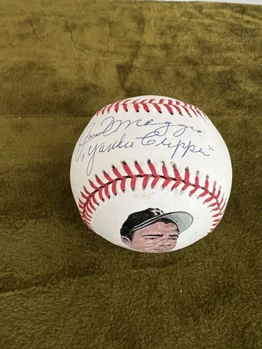Joe DiMaggio Yankee Clipper Signed Baseball from Estate. JFD