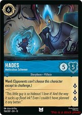 Hades - Meticulous Schemer Lorcana TCG 13 - 156/204 Normal