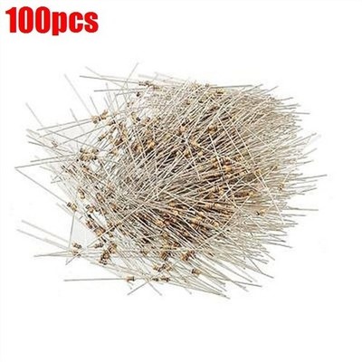 100Pcs Carbon Film 2.2 Ohms Ohm 1/4W 5% Resistors Ic New fw #as