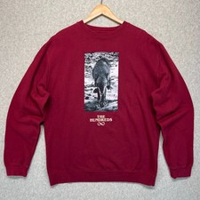 The Hundreds Pullover Crewneck Sweater Maroon...