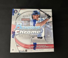 2025 Bowman Chrome Baseball Sealed Mega Box! Roman Anthony, Jac Caglianone