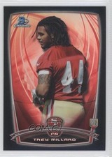 2014 Bowman Chrome Black Refractor 247/299 Trey Millard #121 0f8