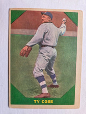 1960 FLEER TY COBB # 42 BASEBALL GREATS