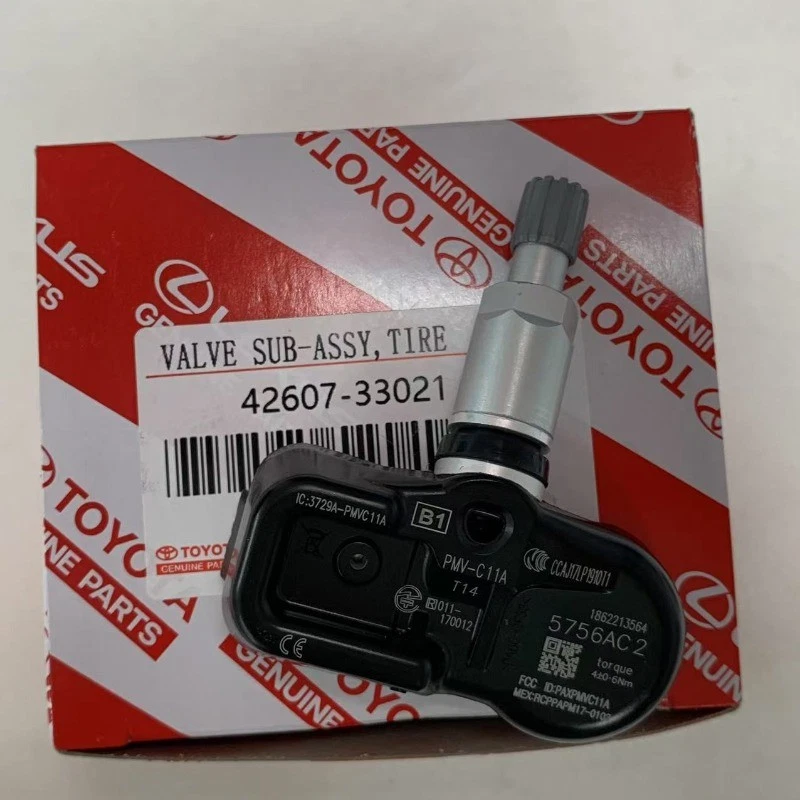 OEM 4X 42607-33021 TPMS PMV-107J For Toyota Lexus TIRE PRESSURE MONITOR SENSOR Foto 4 de 4