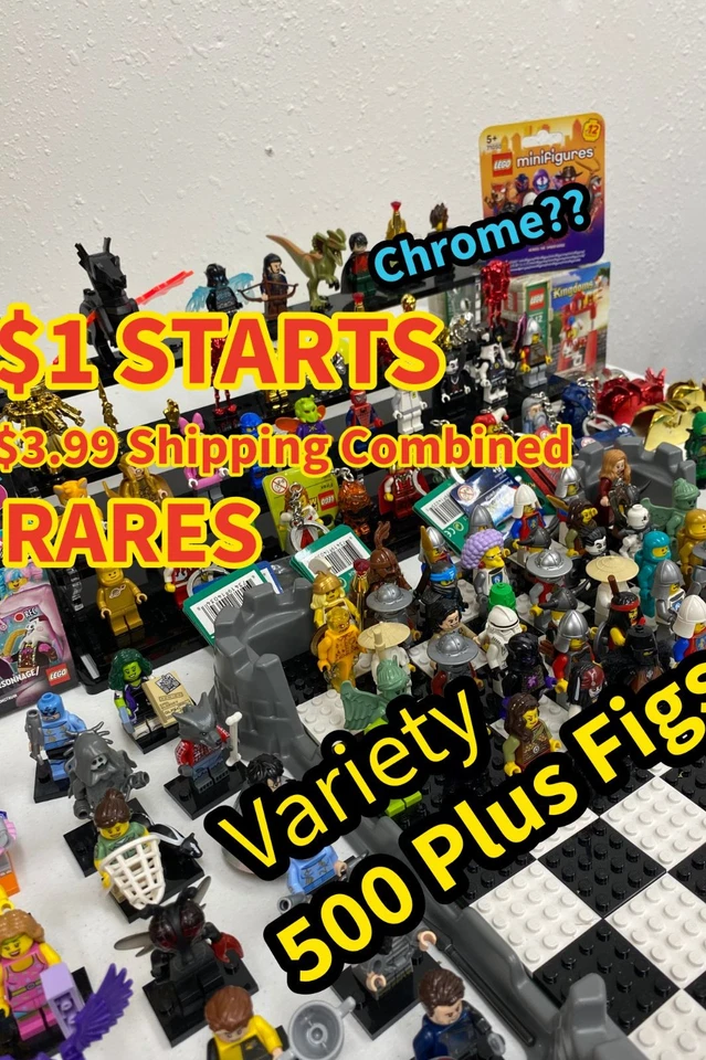 $1 Starts Rare Lego Variety! $3.99 Shipping!
