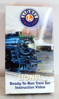 NEW, Lionel Ready to Run Train Set &  Instruction VHS Video