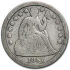 1857 Liberty Seated Dime Fine
