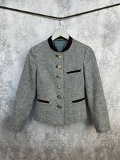 Grasegger Trachten Schurwolle Alpine Janker Jacke Damen EU 34