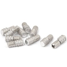 Rubber Coated Metal Holder Prisoner Screw Shelf Holder 5mm 10pcs