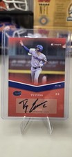 2025 Onit Athlete Florida Gators Ty Evans On Card Autograph Parallel S-5 41/50