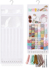 Headband Holder Hair Bows Organizer for Girls, Nursery Bow Hanger Maximize Ver