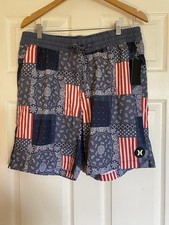 Hurley Swim Shorts Trunks Men's New With Tag Size XL 7.5 Inseam Liner, Pockets