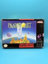 Paladin’s Quest (SNES, 1993) – Complete in Box (CIB) | Free Shipping | Charity