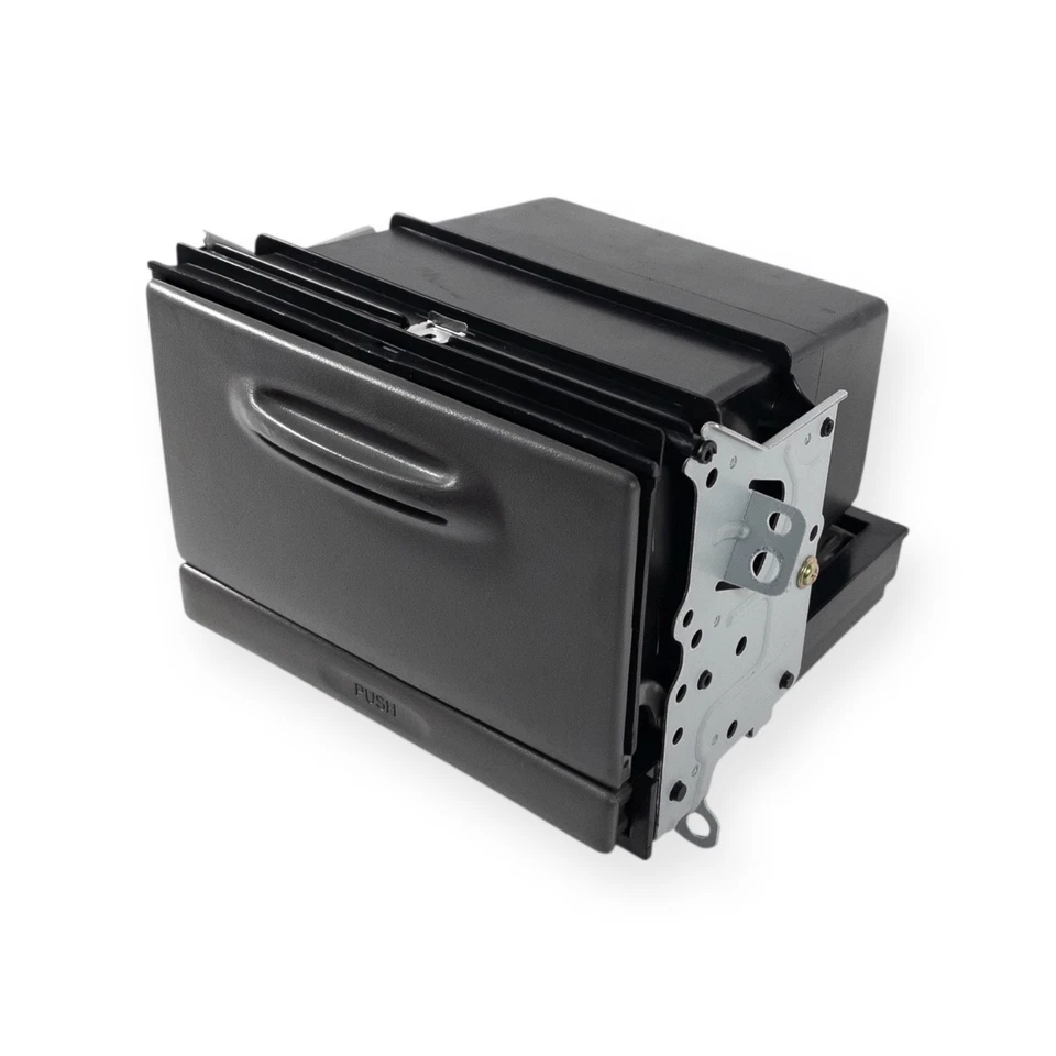 Toyota Corolla 1998-2002 tablero central cubo de almacenamiento cubby portavasos gris OEM Foto 4 de 4