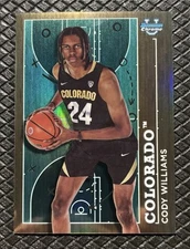 CODY WILLIAMS 2023-24 Bowman Chrome Prodigy SP Aqua Refractor /150 Rookie Jazz
