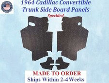 1964 Cadillac Eldorado Deville Convertible Trunk Side Board Panels Cad-sdp-266