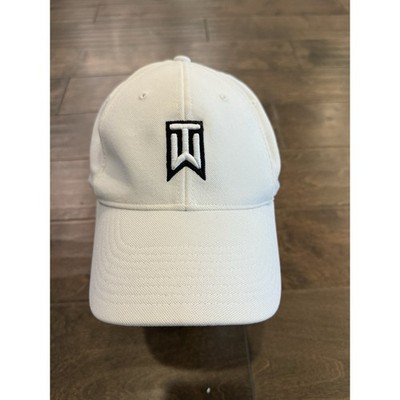 Nike Mens White Tiger Woods TW One Flex Fit VR Fitted Golf Hat