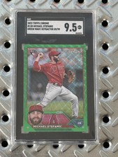 2023 Topps Chrome #138 Michael Stefanic Purple Refractors SGC 9.5 #/250