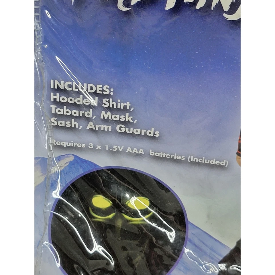 Disfraz Spirit Xtreme Fire Ninja Niño Camisa con Capucha Máscara Tabardo Faja Mediana Foto 2 de 4