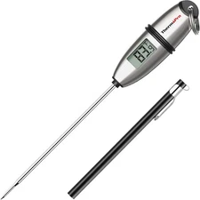 ThermoPro TP02S Digital Food Thermometer – Long Probe for Meat, Baking & BBQ