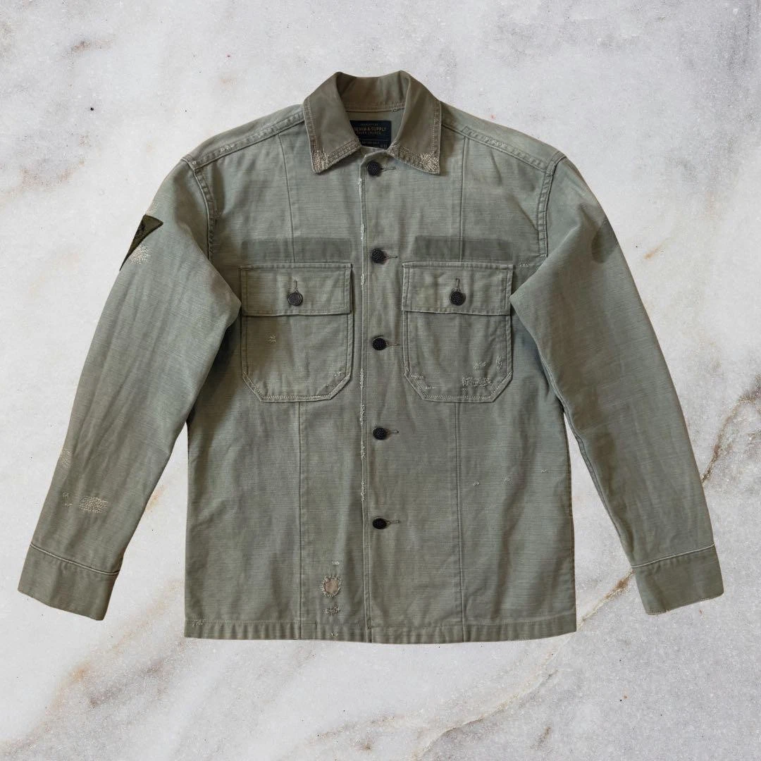 Denim & Supply Ralph Lauren Military Jacket Green Coats, Jackets