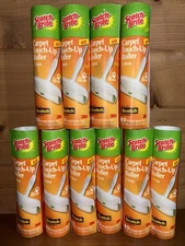 (10) Scotch-Brite 3M Carpet Touch-Up Sticky Roller Refills Pet Hair Pick Up Lint