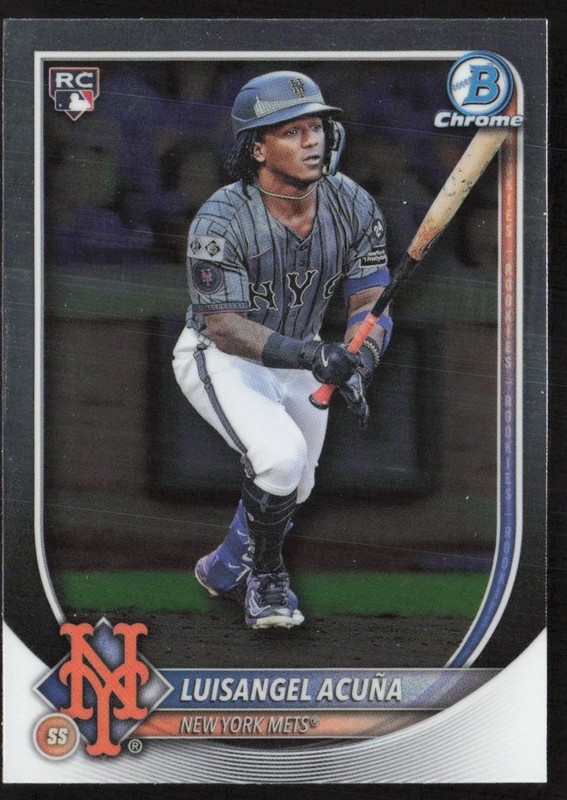 2025 Bowman Chrome Luisangel Acuna Rookie #32 GS1-5