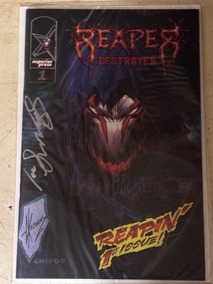 Reaper Destroyer by Joe M Sonntag (Dale Keown Variant Cover) 6 covers + Extras