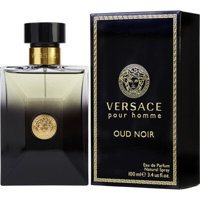 Versace Pour Homme OUD Noir EDP for him 100mL | eBay