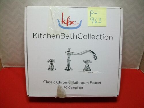 BRAND NEW KBC KITCHENBATHCOLLECTION CLASSIC CHROME BATHROOM FAUCET #KBC-FACLCH