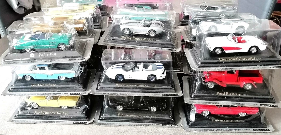 AUTO AMERICANE CON FASCICOLI FABBRI EDITORI 1/43 SCEGLI DAL MENU' A TENDINA - Immagine 2 di 3