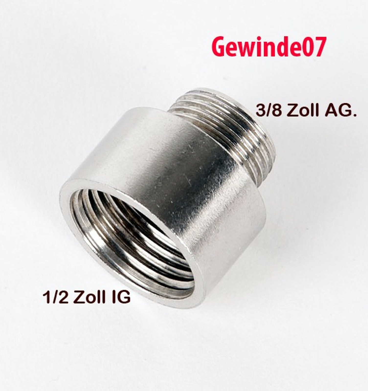 Filetage Supérieur Alfo 1/4" - 3/8" - Référence 46511 - Pour Raccords Pneumatiques