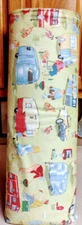 Green Minky Trailer Travel by Michael Miller Fabrics bty    58/60 wide