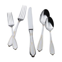 Yamazaki Victoria Gold Accent 5 Piece Flatware Set on sale Yamazaki Victoria Gold Accent 5 Piece Flatware Set on sale