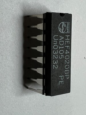 5pcs of HEF4020BP IC Counter 14-BIT Up Binary Counter LOCMOS Logic 16 ...
