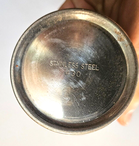Unbranded Stailness Steel 430 Silver Metal Blender mixer cup made shakes post420 - Picture 4 of 4