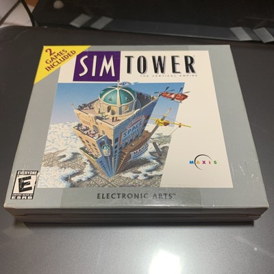 NEW Vintage Sim Tower/Isle  Missions In The Rainforest  PC Game Brand New Sealed