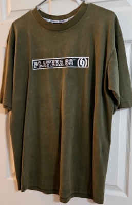 Playerz 69 Band Tee Shirt Hip Hop Rap Group RN 102501 Size 44