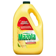 Mazola Corn Oil Heart Healthy 128 Fl Oz Naturally Cholesterol-free and 100% Pure