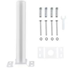 Solar Street Light Extension Mounting Arm for Barn Lamps Post Trees Fence