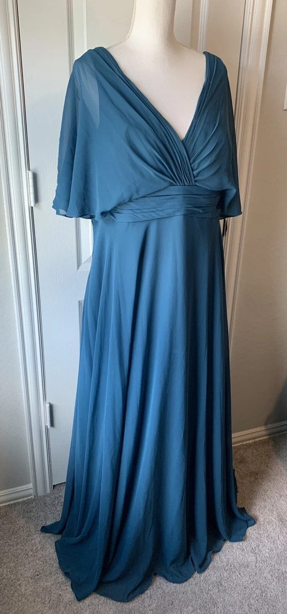 Ink blue bridesmaid dress cheap