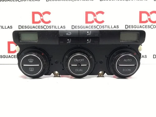 3C0907044AF Mando Climatizador para VOLKSWAGEN PASSAT VARIANT (3C5) 2006 119528 - Imagen 1 de 3